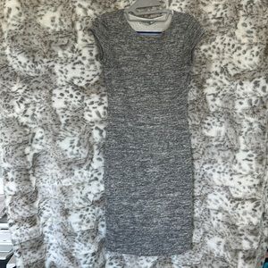 grey body con sundress